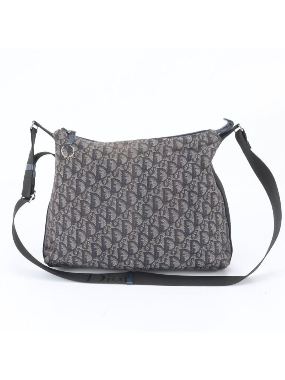 Dior Trotter Leather Shoulder Bag Crossbody Messenger Business